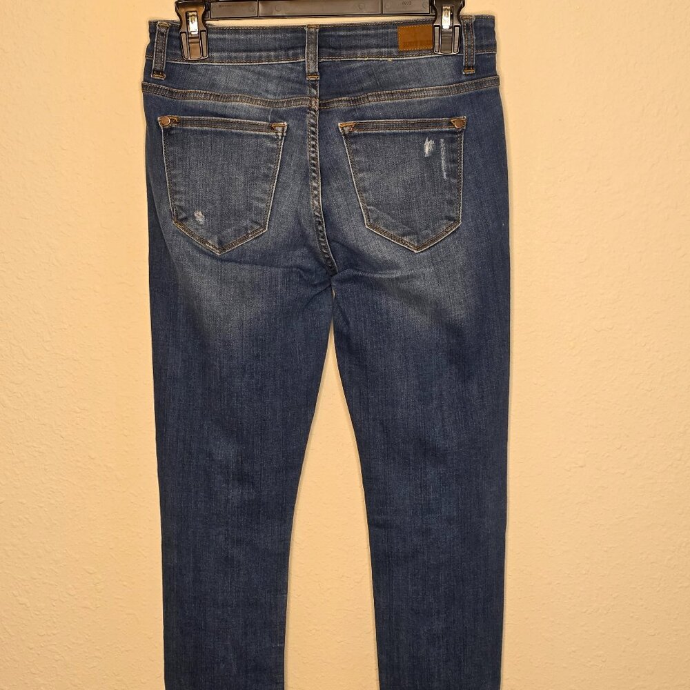 Judy Blue Skinny Fit Distressed Denim Women's Jeans, Size 5/27 - Picture 2 of 9
